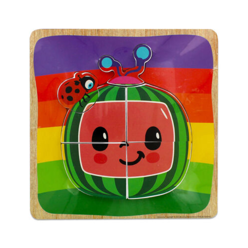 Cocomelon 3D Melon Wooden Puzzle