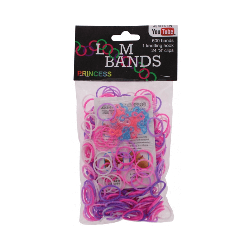 600 Princess Loom Bands