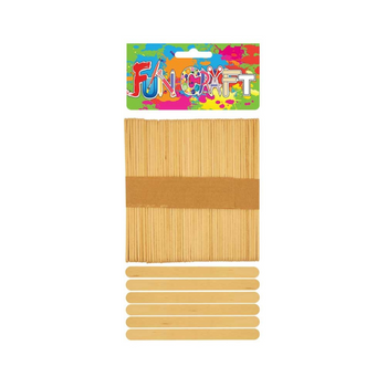 Fun Craft Wooden Craft Sticks 50pack