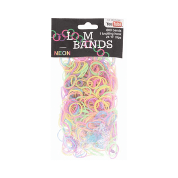 600 Neon Loom Bands