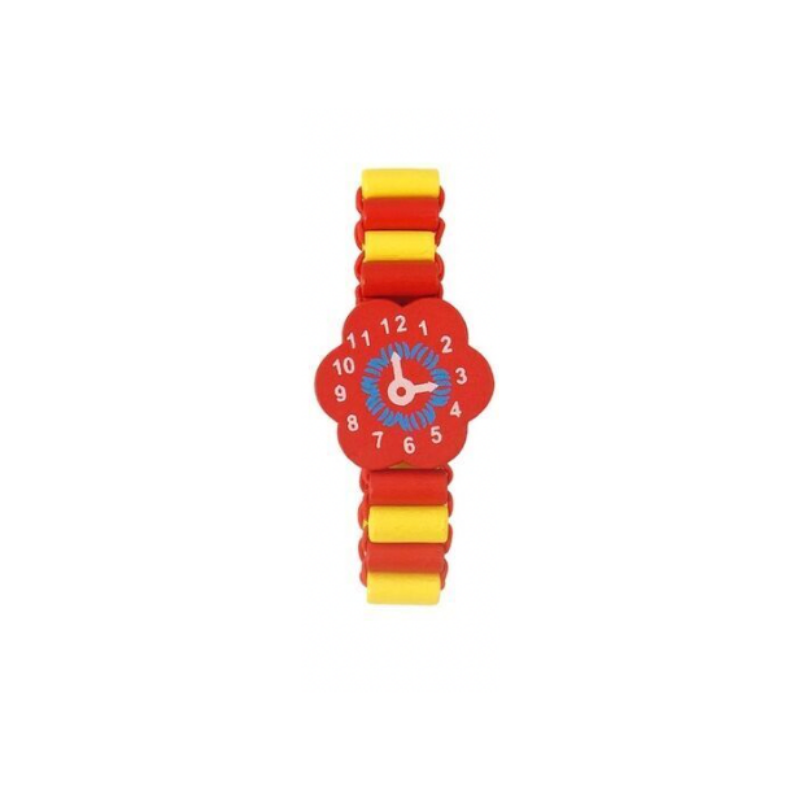 Colourful Wooden Watch Bracelet for Children