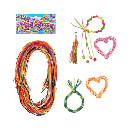 40 Coloured Scoobies Play String