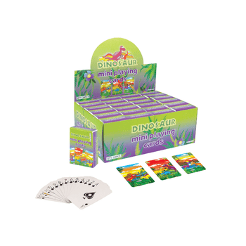 Mini Dinosaur Playing Cards