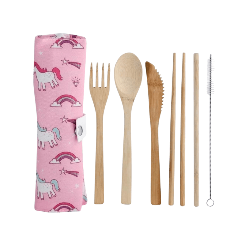 Unicorn Biodegradable Cutlery Set