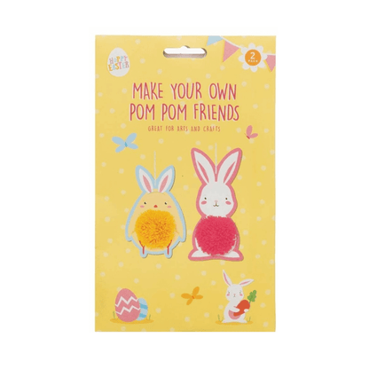 Make Your Own Easter Pom Pom Friends