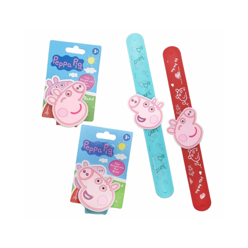 Peppa Pig Silicone Snap Band with Peppa