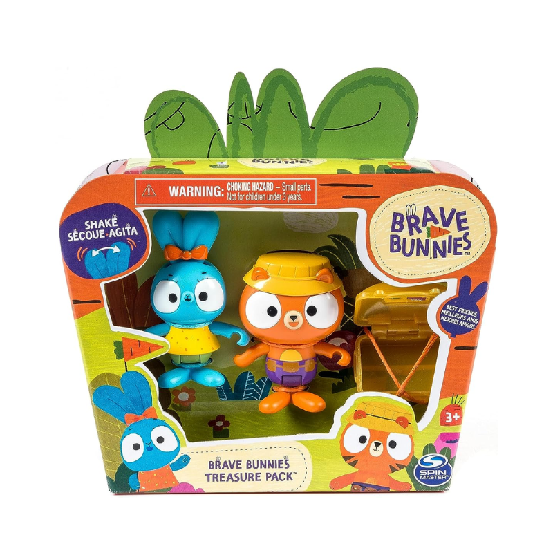 Brave Bunnies Basic Figures - Treasure pack