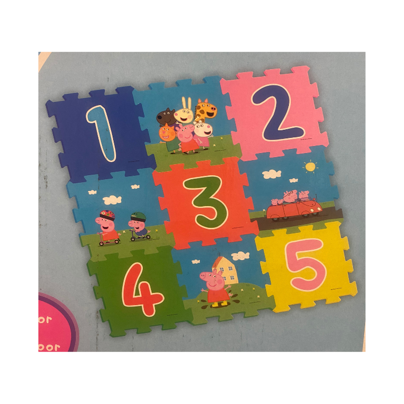 Peppa Pig Foam Play Mats Set of 9