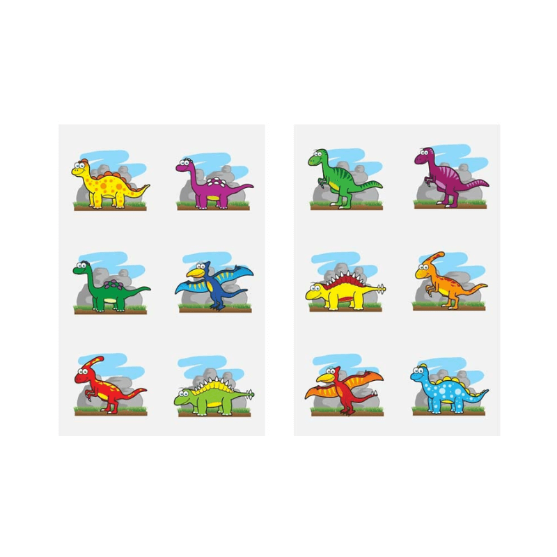 Fun Mini Dinosaur Tattoos