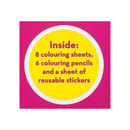 Mattel Barbie Colouring Set with Stickers