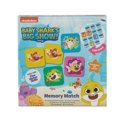 Baby Shark Memory Match Game from Nickelodeon