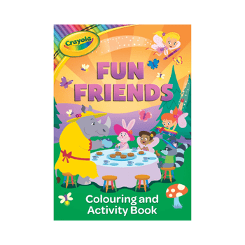 Crayola Fun Friends Colouring & Activity book