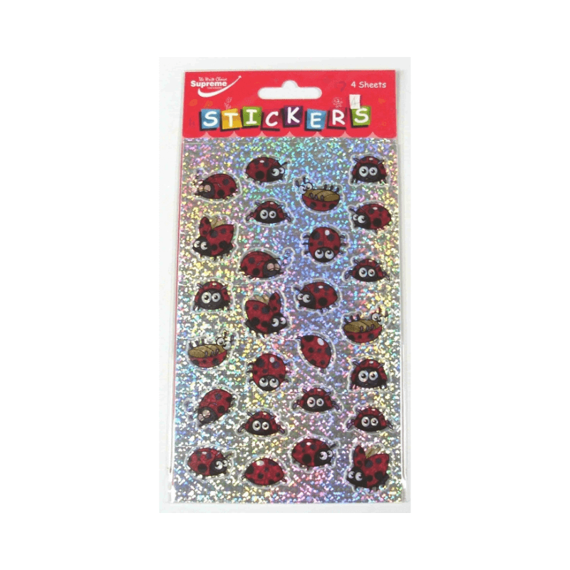 Hologram Lady Bird Stickers