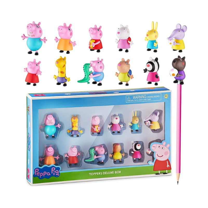 Peppa Pig Toppeez 12 Pack Deluxe