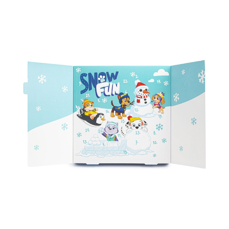 Paw Patrol 25 Days Of Bath Fizz Advent Calendar 