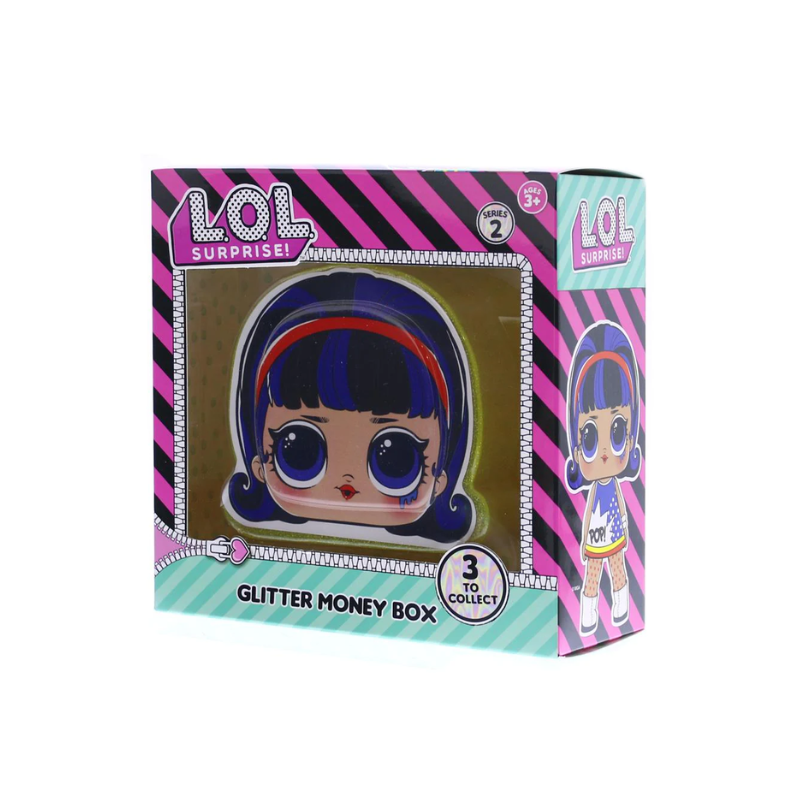 LOL Surprise! Pop Heart Glitter Money Box