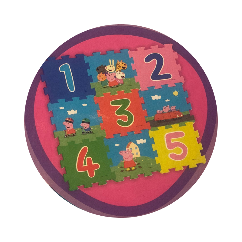 Peppa Pig Foam Play Mats Set of 9