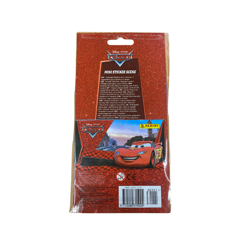 Disney Pixar Cars Mini Sticker Scene