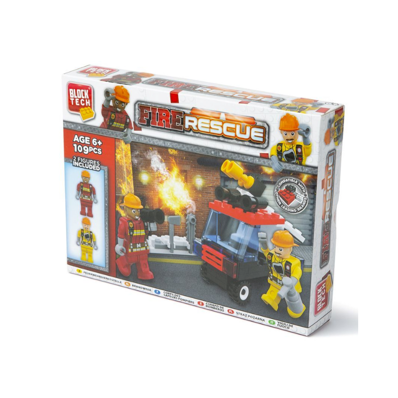 Block Tech Fire Rescue Set