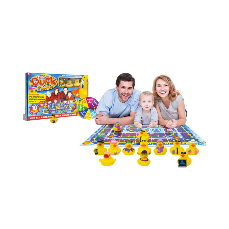 Bathtub Duck Chase Board Game