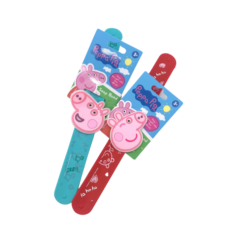 Peppa Pig Silicone Snap Band with Peppa