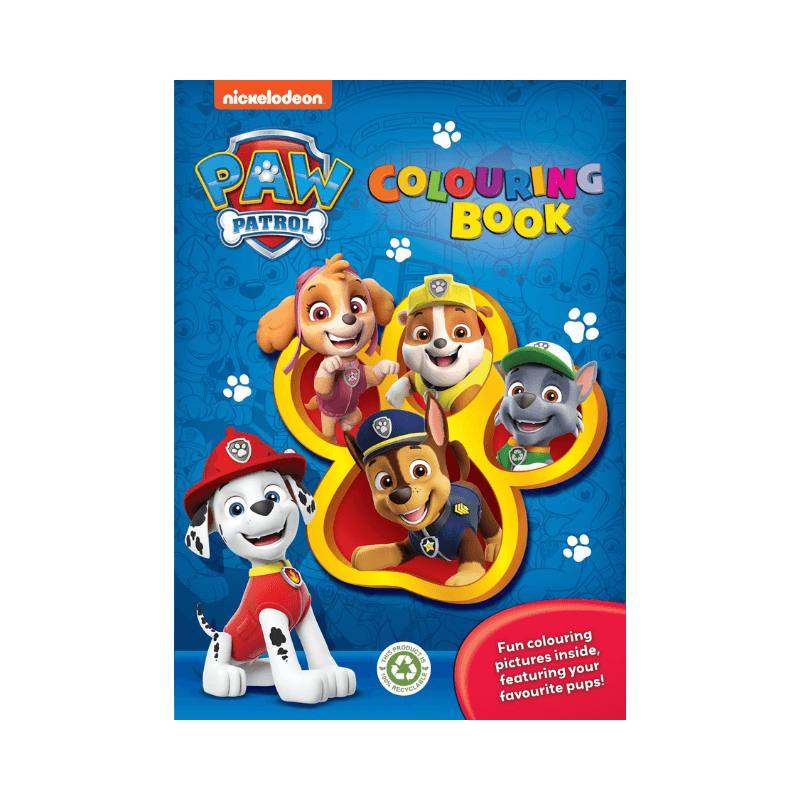 Paw Patrol Colouring Book