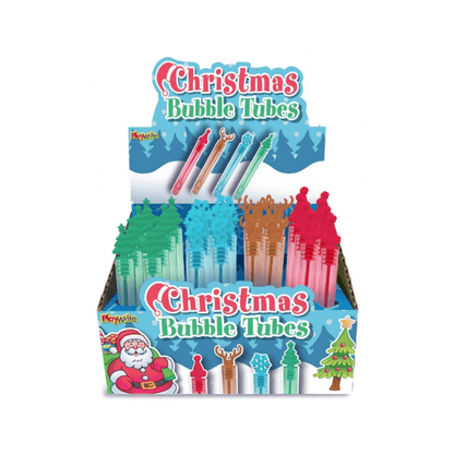 4 Pack Of Christmas Bubbles 