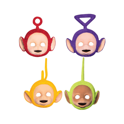 4 Teletubies Party Masks