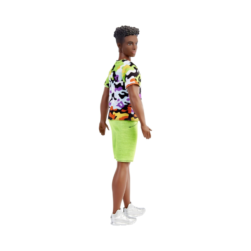 Mattel Barbie Fashionista Ken Doll - Black Curly Hair 