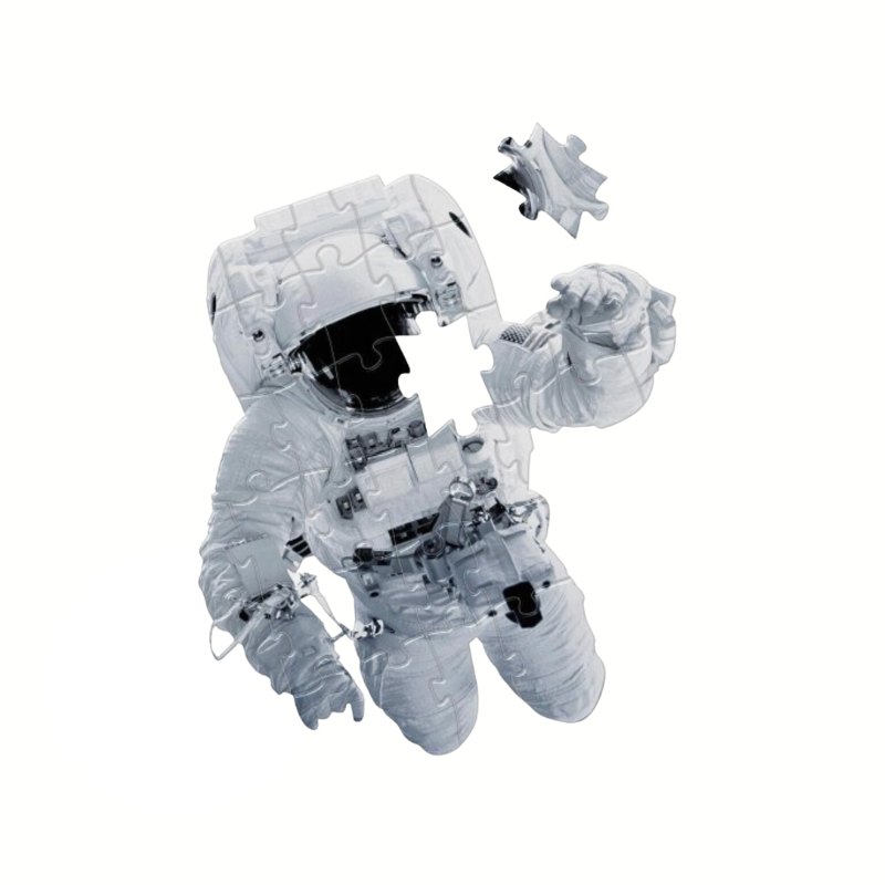 NASA Glow in the Dark Giant Astronaut Puzzle 