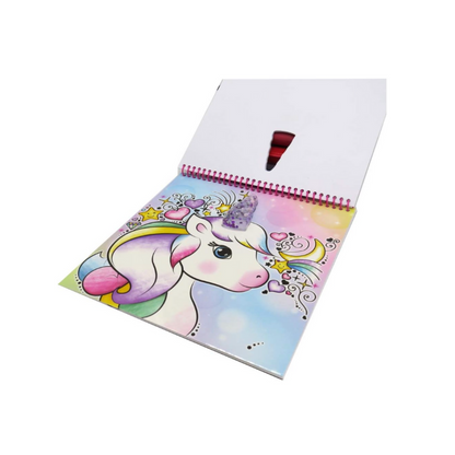 Unicorn Colour and Stick Fun Album