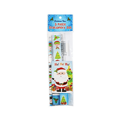 5 Piece Christmas Stationary Set