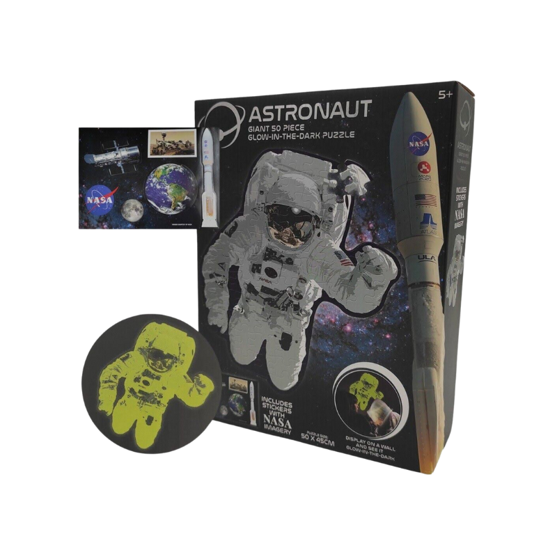 NASA Glow in the Dark Giant Astronaut Puzzle 