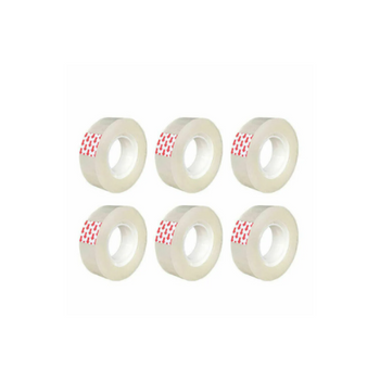 6 Pack Of Clear Mini Cellotape