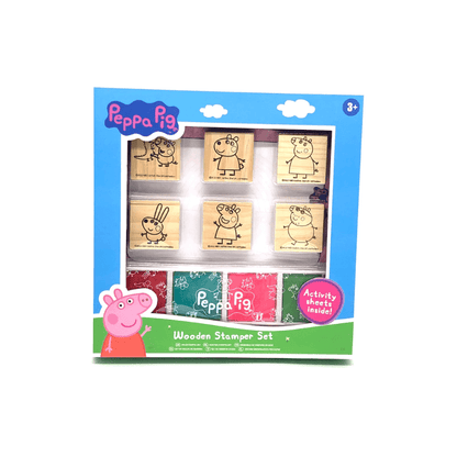 Peppa Pig Wooden Stamper Set