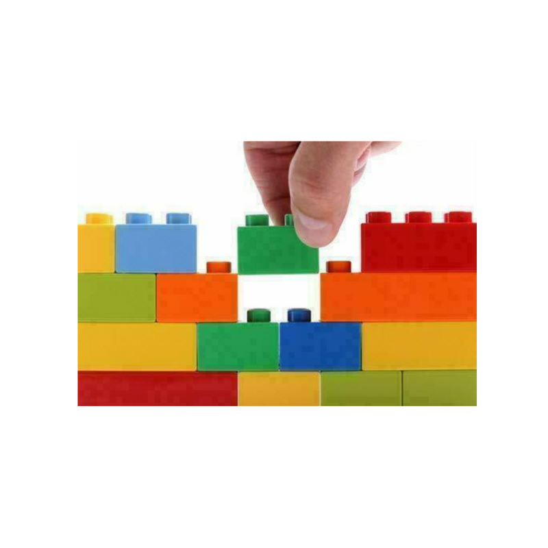 Building Blocks Assorted Size & Colours 330 Piece Set