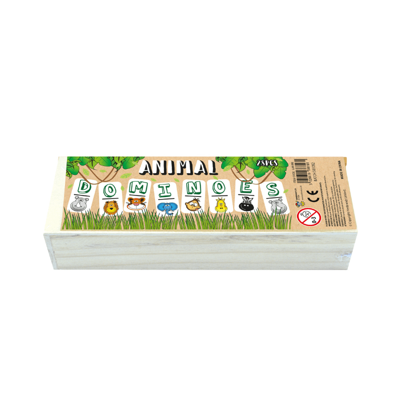 Animal Dominoes Game