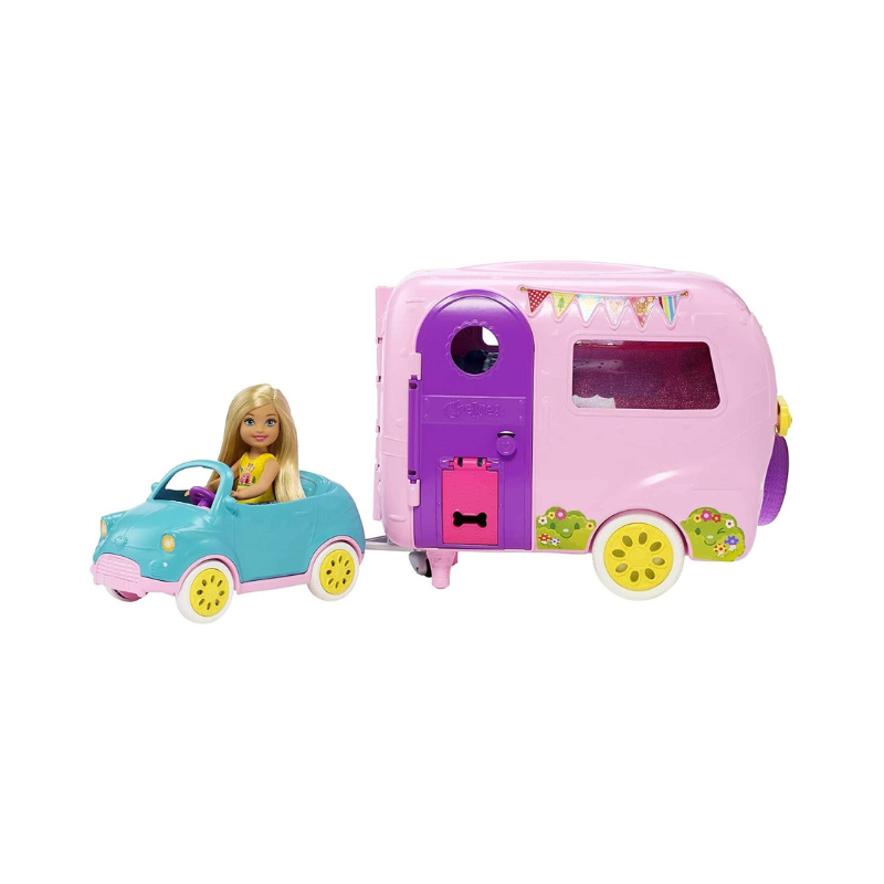 Mattel Barbie Club Chelsea Doll & Camper Van