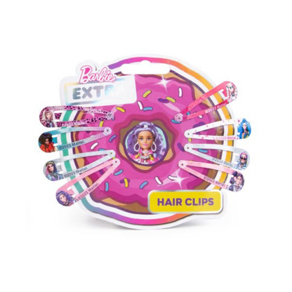 Mattel Barbie Extra Hair Clips 8 Pack