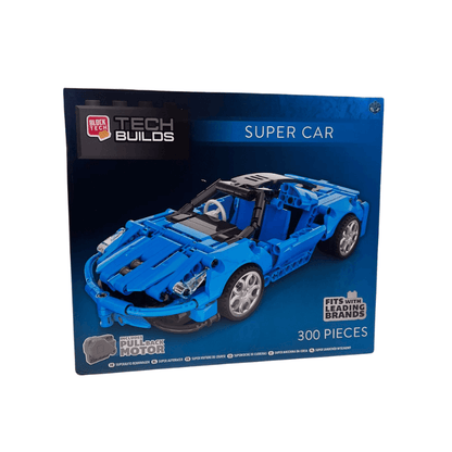 Block Tech - Tech Builds Build Your Own Blue Super Car