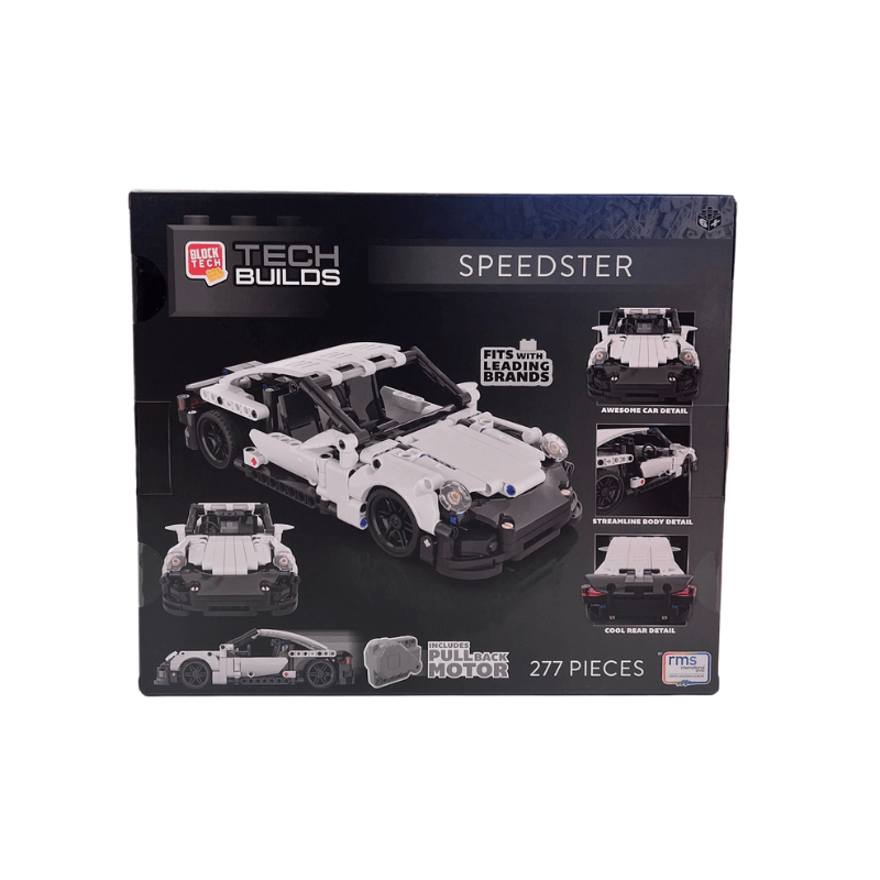 Block Tech- Tech Builds Build Your Own White Speedster Car