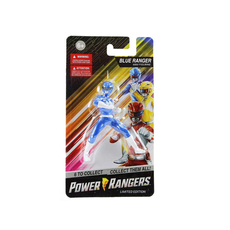 Blue Power Rangers Mini Figure