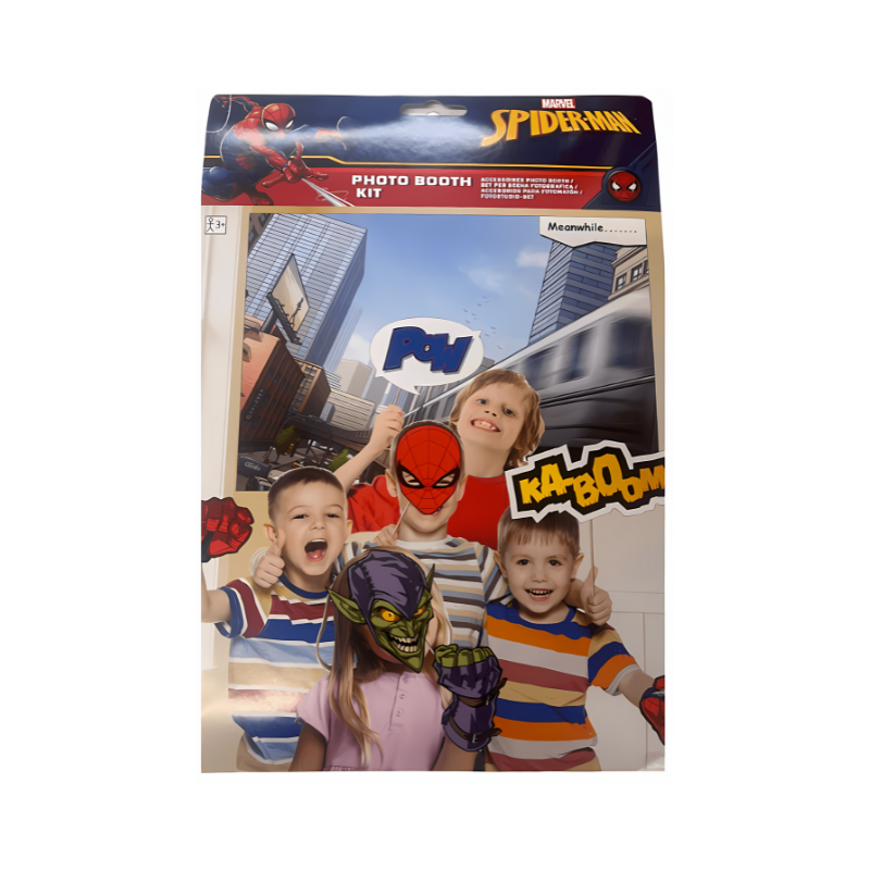 Marvel Spiderman Photo Booth Kit