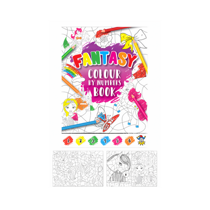 Colour By Numbers Fantasy Theme