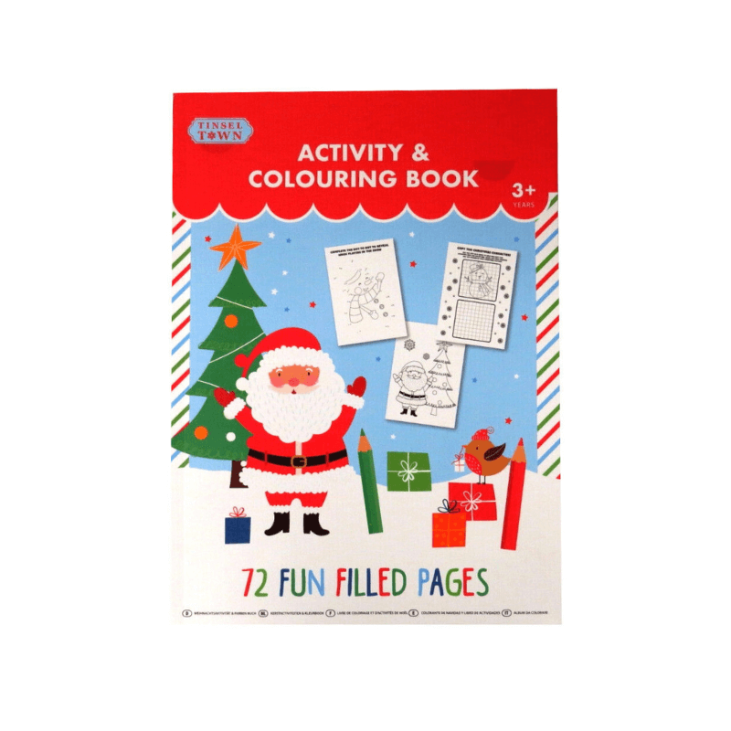 Christmas Activity And Colouring Book