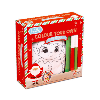 Christmas Colour Your Own Friend