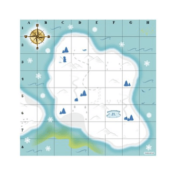 Christmas Treasure Map Game