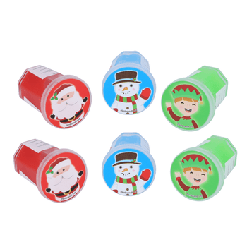 Christmas Slime Tubs 6 pack