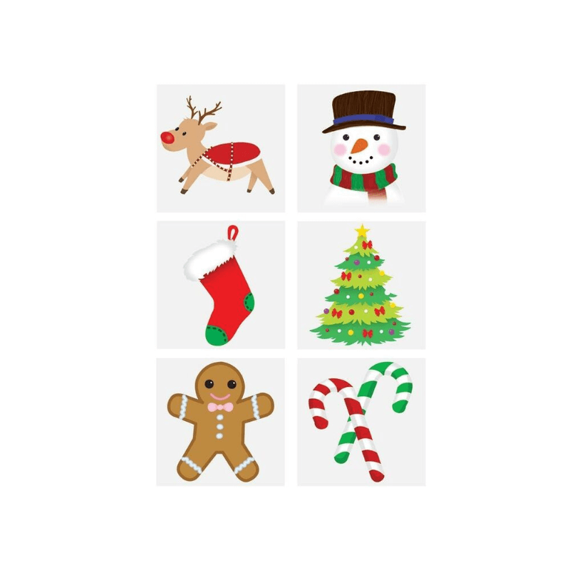 Christmas Temporary Tattoos 