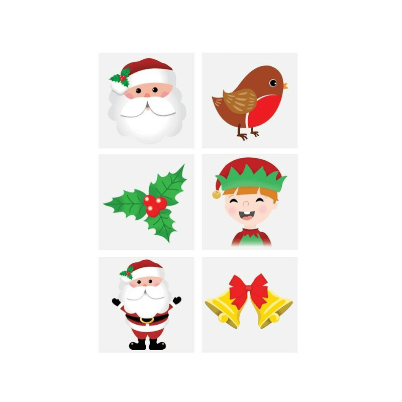 Christmas Temporary Tattoos 